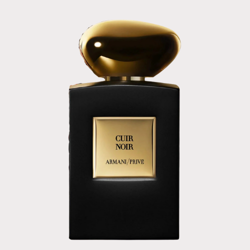 Armani Prive Cuir Noir